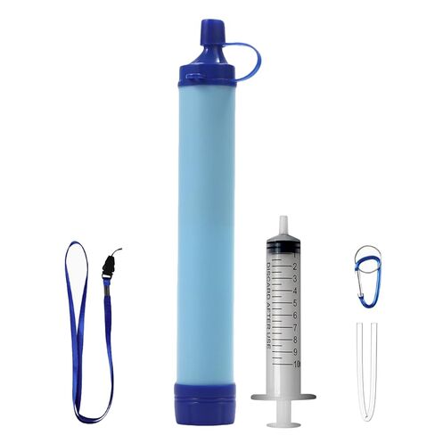 Straw, Pure Flow Water Filter Straw for Camping, Hiking, Travel, Biking, Survival, and Emergency Preparedness, No Expiration Date, Lightweight, Reusable (1PCS) in Saudi Arabia