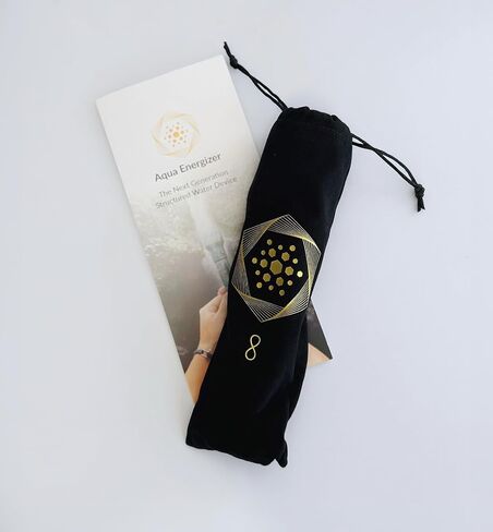 On-The-Go Structured Water Device | Complete Care Kit Included | Sacred Geometry Vortex Technology | EZ Water & H3O2 Living Water | Copper & Crystal | Portable Water Energizer in Saudi Arabia