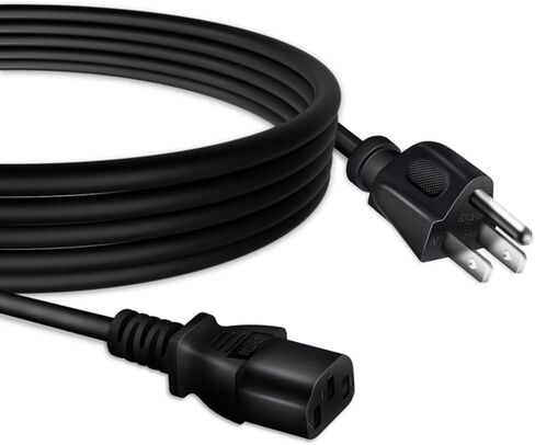 Replacement 5ft UL AC Power Cord Cable Plug Compatible with HP LaserJet Pro MFP M227fdw Printer Mains US in Saudi Arabia