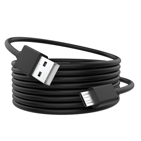 كابل Micro USB لجهاز Kindle متوافق مع جهاز Kindle Paperwhite القديم، Fire، Oasis، Voyage، متوافق مع Samsung Galaxy S7/S6/S7، Edge/S5، Note 5/4، LG G4، HTC، شاحن PS4، بطول 10 أقدام in Saudi Arabia