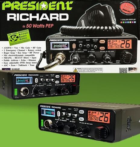 President Richard 10Meter Amateur Radio Service 28 to 29.7MHz in Saudi Arabia