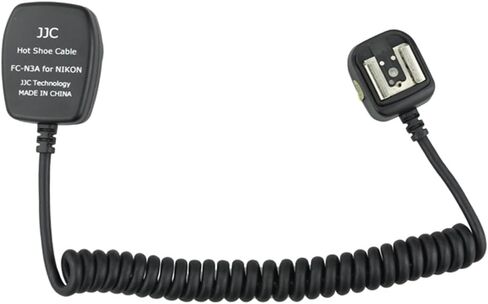 JJC FC-N3A TTL Off-Camera Shoe Cord for Nikon Speedlites Z7 Z6 SB-900 SB-800 SB-600 SB-400 SB-140 SB-80DX SB-50DX SB-30 SB-29 SB-29s SB-28 SB-28DX SB-27 SB-26 SB-25 SB-24 SB-23 SB-22 Replaces SC-28 in Saudi Arabia