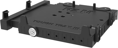 RAM MOUNTS Tough-Tray III Vehicle Laptop Mount Tray, Spring-Loaded Universal Cradle Fits 10"-17" Laptops RAM-234-7 in Saudi Arabia
