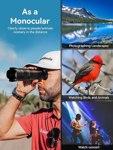 عدسة MIAO LAB 28X HD Telephoto لأجهزة iPhone/Samsung/Android، عدسة كاميرا مقربة عالية الطاقة مع توافق عالمي مع معظم الهواتف الذكية in Kuwait