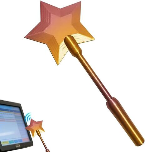 Credit Card Wand, Fairy Pay Wand, 3D Printed Tap to Pay-Contactless Payment Holder, Suitable Scenarios for Card Payment(Pink Gold) in Saudi Arabia