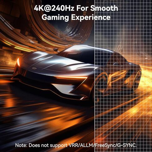 BENFEI DisplayPort 1.4 to HDMI 2.1 Adapter 8K@60Hz/4K@240Hz/1080P@480Hz, Unidirectional DP Computer to HDMI Monitor, High-Spec Aluminum Converter for Gaming Monitor, TV, AMD, NVIDIA in Saudi Arabia