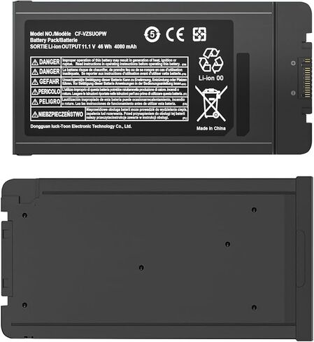 CF-VZSU0PR CF-VZSU0PW Laptop Battery Compatible with Panasonic Toughbook CF54 CF-54 Mk1 Mk2 Mk3 Series 54 Gloved Multi Touch 54 Lite 54 Performance 54 Prime CF-54F9001KM CF-VZSU0GW CF-VZSU0KR 46Wh in Saudi Arabia