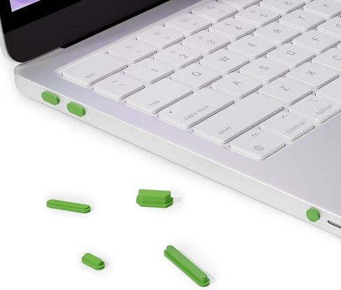 مجموعة أكواب ProElife 7 قطع مضادة للغبار والأوساخ لجهاز 2026 New MacBook Neo 13 بوصة مع شريحة Apple A18Pro Chip/A3404 غطاء واقٍ من السيليكون ضد الأوساخ لـ USB-C وسماعات الرأس (وردي) in Saudi Arabia