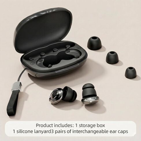 45DB Noise Cancelling Ear Plugs 3- Level Adjustable Noise Reduction for Sleeping - Reusable High-Fidelity Earplugs for Snoring, Concerts, Travel, Side Sleepers, Silicone Ear Plugs in Saudi Arabia