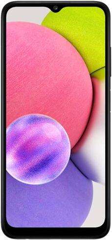 Samsung Galaxy A03s, 32GB, Black - Unlocked (GSM Only) (Renewed) in Kuwait