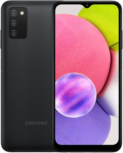 Samsung Galaxy A03s, 32GB, Black - Unlocked (GSM Only) (Renewed) in Kuwait