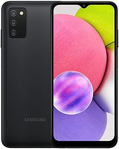 Samsung Galaxy A03s, 32GB, Black - Unlocked (GSM Only) (Renewed) in Kuwait