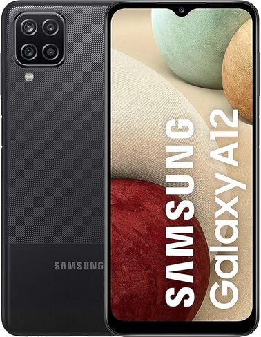 Samsung Galaxy A12, 32GB + 3GB RAM, Black - Unlocked (Renewed) in Saudi Arabia