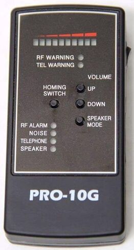 KJB DD804 Model PRO-10G Cell Phone and GPS Detector, Detects All GSM Including Baby-Monitors/GSM Alarm/GSM, Detects Transmitting Spy Phones, Detects GPS Trackers While Transmitting in Saudi Arabia