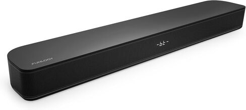 شريط صوت FUNLOGY للتلفزيون الذكي، 100 وات 2.1 قناة بلوتوث 5.0 مع HDMI ARC، بصري وAUX، جهاز تحكم عن بعد، لجهاز العرض والألعاب، أسود in Kuwait