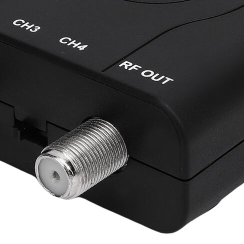 HDMI to RF Modulator, VHF Coaxial Converter with PAL NTSC Format and HDCP 1.4, Audio Video Converter for Home TV in Saudi Arabia