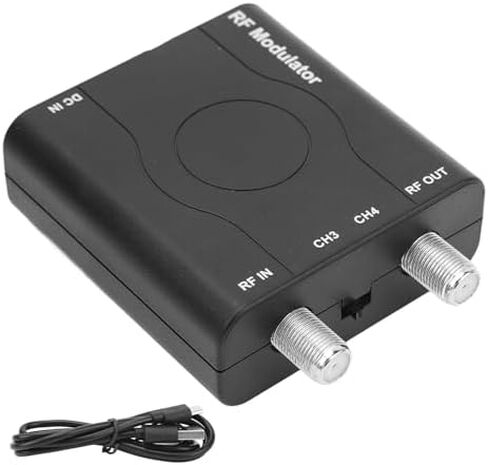 محول HDMI RF المغير، VHF RF المغير HDMI محول محوري، 1080P PLL التحكم في تردد التشغيل VHF RFModulator لوحدة تحكم ألعاب التلفزيون المنزلية in Kuwait