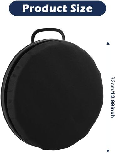 5 Gallon Bucket Seat Lid, 360-Degree Swivel Foam Cushion Bucket Spin Seat with Handle, for Duck Hunting, Fishing, Sports, Gardening and Camping in Saudi Arabia