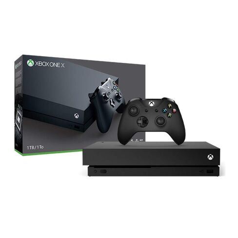 Microsoft Xbox One X 1TB /12GB Gaming Console,Wireless Controller + Headset, Wired Controller & World Series Game Bundle (4 Items) (Renewed) in Saudi Arabia