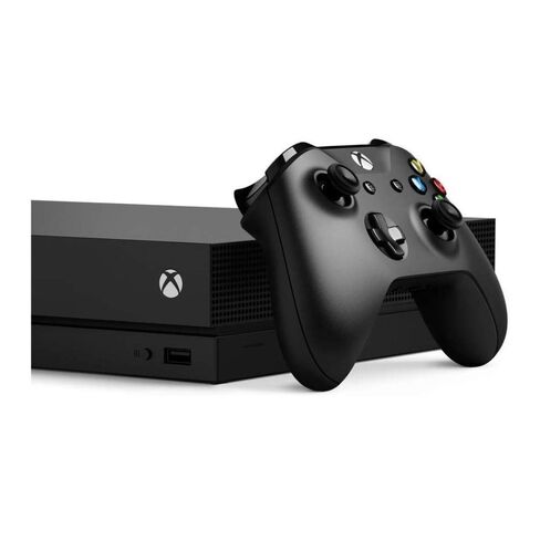 Microsoft Xbox One X 1TB /12GB Gaming Console,Wireless Controller + Headset, Wired Controller & World Series Game Bundle (4 Items) (Renewed) in Saudi Arabia