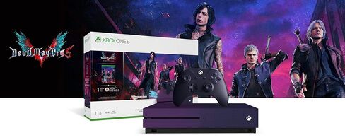Xbox ONE S Devil May CRY 5 1TB Bundle Gradient Purple Special Edition (Renewed) in Saudi Arabia