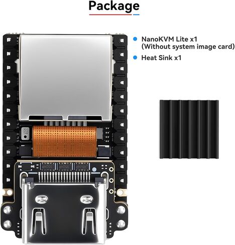 Sipeed NanoKVM Lite, Ultra-Compact Mini KVM Over IP with RISC-V Core, Remote Server Control, HDMI USB Storage Simulation, 100Mbps Networking, Open-Source Plug & Play Remote BIOS/OS Access in Saudi Arabia