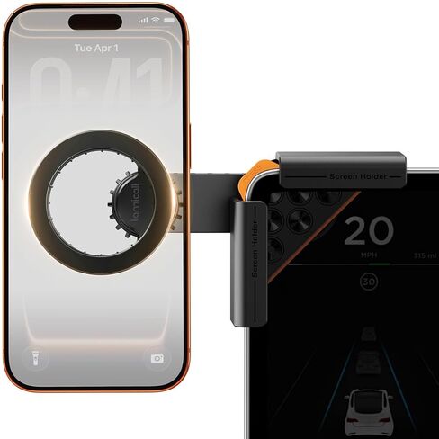 Lamicall for Tesla Phone Mount - [Strongest N55 Magnet] for Tesla Model 3 Y Juniper Accessories, Ultra Stable for Magsafe Car Mount, Magnetic Phone Holder for iPhone 17 16 15 14 13 Pro Max Mothers Day in Saudi Arabia