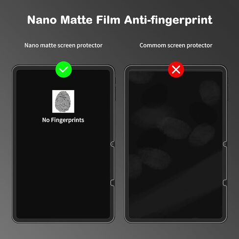 Anti-Glare Screen Protector for TCL NXTPAPER 11 Gen 2 Tablet 11", Anti Fingerprint, Scratch Resistant, Paper Feel Nano Matte PET Soft Film, 2-Pack (Matte) in Saudi Arabia