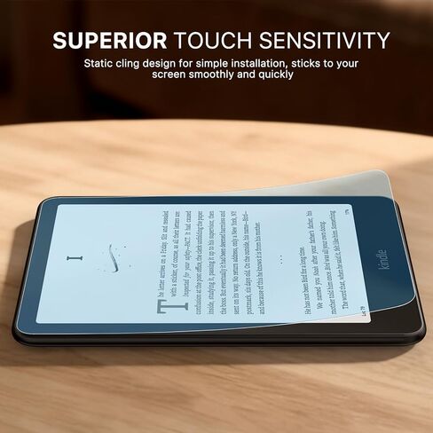 MoKo 2 Pack واقي شاشة مضاد للضوء الأزرق لـ 7 بوصات Kindle Paperwhite الجيل الثاني عشر 2024 وKindle Colorsoft Signature Edition، واقي شاشة فيلم واقي ممتاز من PET لـ Kobo Aura 2 in Saudi Arabia