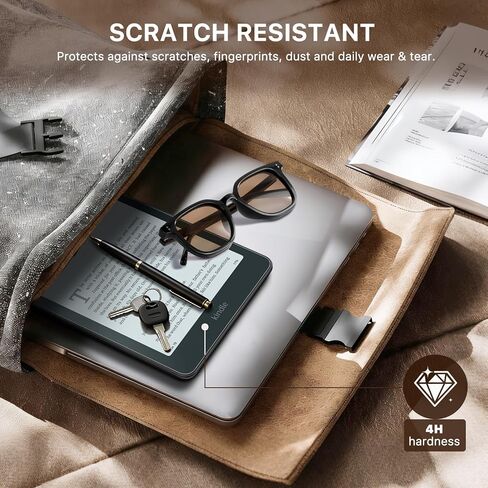 MoKo 2 Pack واقي شاشة مضاد للضوء الأزرق لـ 7 بوصات Kindle Paperwhite الجيل الثاني عشر 2024 وKindle Colorsoft Signature Edition، واقي شاشة فيلم واقي ممتاز من PET لـ Kobo Aura 2 in Saudi Arabia