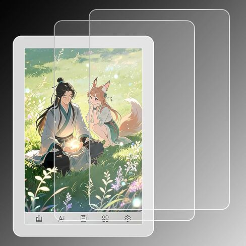 Anti-Glare Screen Protector for Bigme B6 Color eReader (6",2025), Anti Fingerprint, Scratch Resistant, Paper Texture Feel Nano Matte PET Soft Film, 2-Pack (Matte) in Saudi Arabia