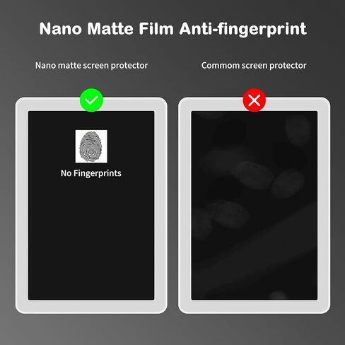 Anti-Glare Screen Protector for Bigme B6 Color eReader (6",2025), Anti Fingerprint, Scratch Resistant, Paper Texture Feel Nano Matte PET Soft Film, 2-Pack (Matte) in Saudi Arabia