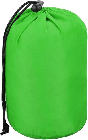 uxcell Stuff Sack، نايلون مقاوم للماء قابل للحمل برباط غبار، أكياس أشياء، حقيبة جافة خفيفة الوزن للتخييم والمشي لمسافات طويلة وحقائب الظهر والسفر in Kuwait