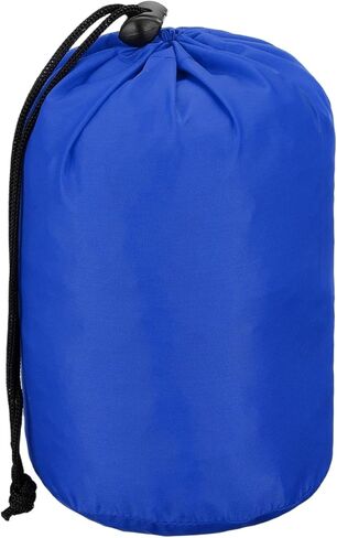 uxcell Stuff Sack، نايلون مقاوم للماء قابل للحمل برباط غبار، أكياس أشياء، حقيبة جافة خفيفة الوزن للتخييم والمشي لمسافات طويلة وحقائب الظهر والسفر in Kuwait