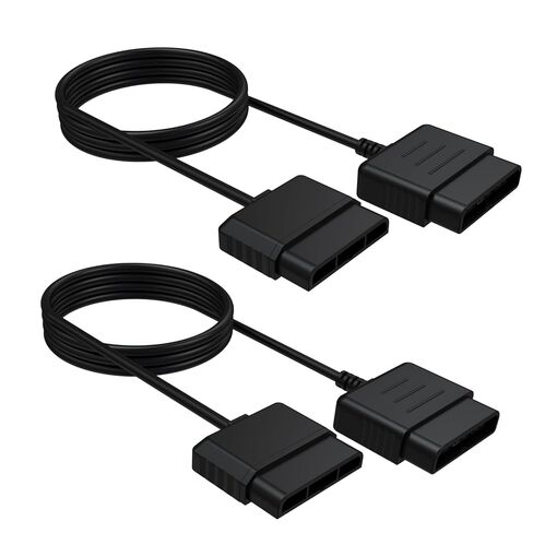 Saipomor 6FT PS2 Controller Extension Cable (2 Pack), Compatible with PlayStation 2 & PS1 Wired Controllers, Durable Extension Cord for PS2 Console, Plug & Play Gaming Extender in Saudi Arabia