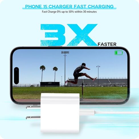 شاحن سريع لهاتف iPhone 17 16 15، 3 عبوات USB C iPad Charge PD شاحن سريع بطول 6 أقدام USBC إلى النوع C i سلك كابل شحن للهاتف iPhone 17 Air/Pro/Pro Max/16 Pro/Plus/15/15 Pro/Pro Max، iPad Pro in Kuwait