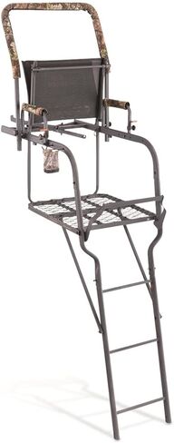 Bolderton 22’ Tree Stand with Grizzly Grip Safety System, Ladder Stands for Deer Hunting in Saudi Arabia