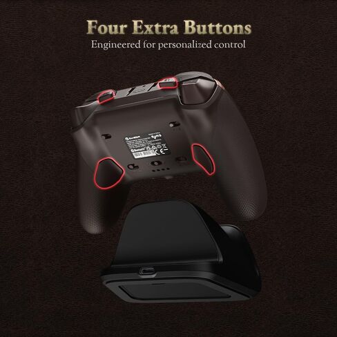GameSir G7 Pro Wired Xbox Controller for Series X|S, Wireless PC Gamepad, TMR Joysticks, Hall Effect Triggers, 1000Hz Polling Rate (PC), Dragon’s Dogma II Edition, Charging Dock in Saudi Arabia