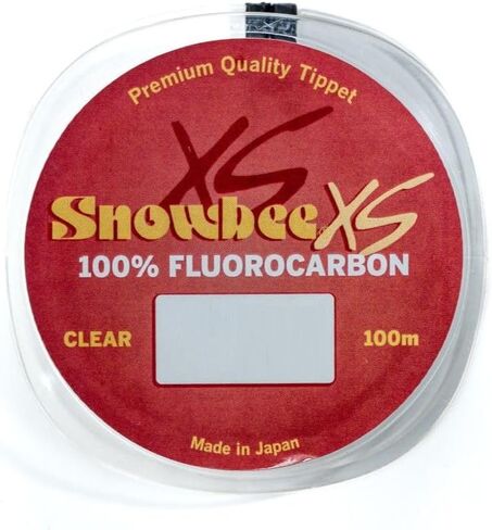 Snowbee XS Fluorocarbon Clear Leader – 100 m, 0.28 mm / 12 lb (5.5 kg), Ultra‑Low Stretch Japanese Fluorocarbon, Clear Invisible Finish in Saudi Arabia