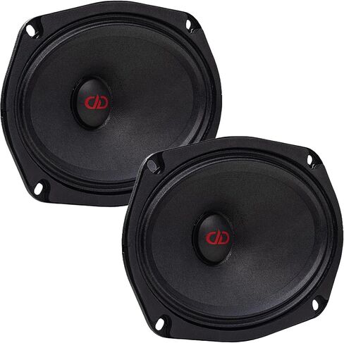 DD Audio VO-MN369-S4 6" x 9" 200W RMS 4-Ohm Pro Audio Neo Midrange Speakers Pair in Saudi Arabia
