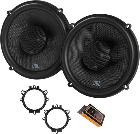 JBL Stadium 62F 6.5" 2-Way Car Speakers 255W Peak + A65S 6.5" Speaker Adapter in Saudi Arabia