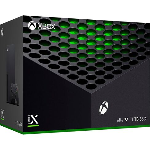 Microsoft Xbox Series X 1TB Gaming Console Console + 1 Wireless Controller - Backward Compatible with Thousands of Games, Fine-Tuned Performance, True 4K Gaming, Up to 120 FPS - HDMI_Cable (Renewed) in Saudi Arabia