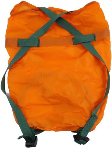 Compression Stuff Sack for Camping and Hiking Outdoor Bag Storage Sack Silicon Coated Nylon with Reinforced Seams and Drawstring Closure(Orange) in Saudi Arabia