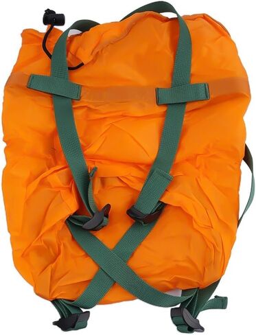 Compression Stuff Sack for Camping and Hiking Outdoor Bag Storage Sack Silicon Coated Nylon with Reinforced Seams and Drawstring Closure(Orange) in Saudi Arabia