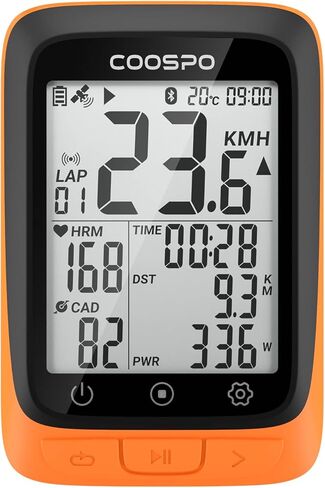 CooSpo [Bundle Promotion] BC107 GPS Bike Computer Matches with Out Front Cycling Computer Extended Mount in Saudi Arabia