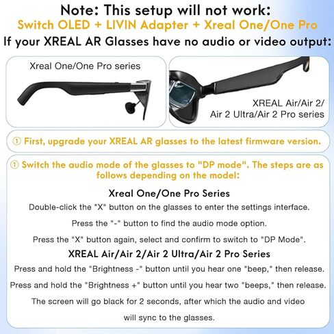 HDMI to USB C Adapter 4K 60Hz Portable Monitor, Unidirectional HDMI Male (Source) to USB C Female (Display) Adapter for AR Glasses XREAL One、Air 2 Pro/VITURE Pro/RayNeo Air 2s/Rokid,Switch,PS4/5,Xbox in Saudi Arabia