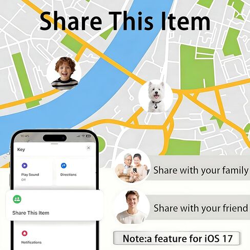 4 عبوات من علامات التعقب [معتمدة من Apple MFi] تعمل مع Apple Find My (iOS فقط) علامات بلوتوث الذكية مفتاح البحث عن العناصر المقاومة للماء وتتبع البطارية القابلة للاستبدال في جميع أنحاء العالم لمحفظة الحيوانات الأليفة وحقيبة الظهر والكلاب والأمتعة in Kuwait