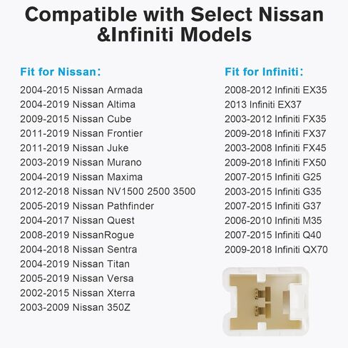 Door Speaker Harness Adapter Compatible with Nissan Altima Sentra Rogue Frontier Murano Pathfinder 04-19,PC-28 Car Speaker Wiring Harness for Infiniti FX37 FX50 G25 G35 G37 Q40 07-15 in Saudi Arabia