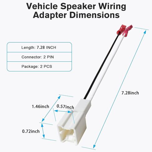Door Speaker Harness Adapter Compatible with Nissan Altima Sentra Rogue Frontier Murano Pathfinder 04-19,PC-28 Car Speaker Wiring Harness for Infiniti FX37 FX50 G25 G35 G37 Q40 07-15 in Saudi Arabia