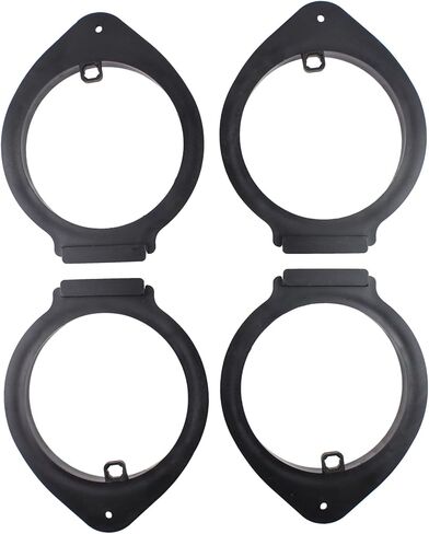 Front and Rear 6.5 Inch Door Speaker Adapter Spacer Ring with Wiring Harness Plug for Chevrolet Silverado Suburban Blazer Camaro GMC Sierra Savana Yukon XL Canyon Buick Cadillac Escalade in Saudi Arabia